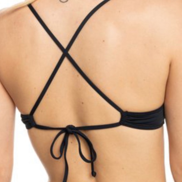 Roxy Classic Swim Top NWT - Picture 3 of 4